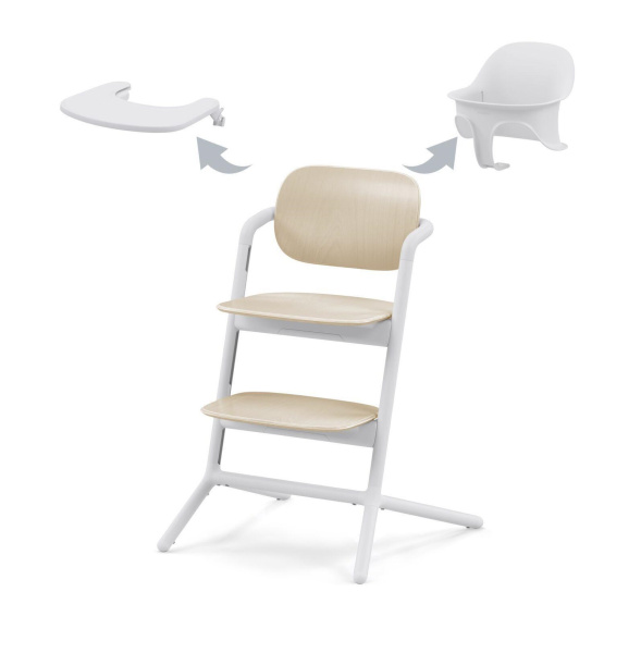 Стульчик для кормления Cybex Lemo 3в1 Set Sand White